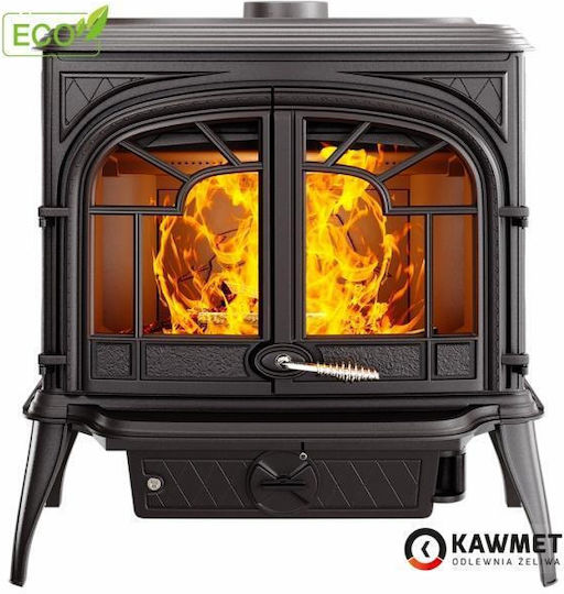 Kawmet Premium Sparta S10 Eco Fontă Soba pe lemne 13.9kW Negru