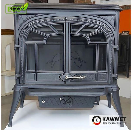 Kawmet Premium Sparta S10 Eco Fontă Soba pe lemne 13.9kW Negru