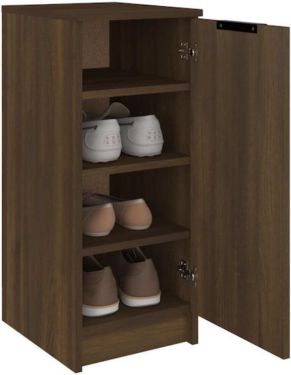 Suport pentru pantofi cu 4 Rafturi Cafea L30xW35xH70cm