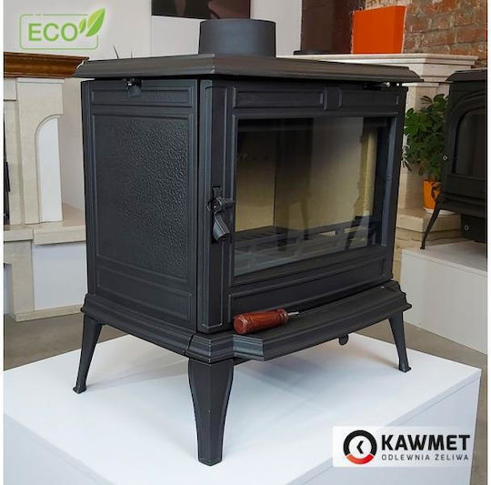 Kawmet Premium Prometeus S11 Eco Fontă Soba pe lemne 8.5kW Negru