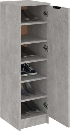 Holz Schuhschrank mit 6 Regalen Grey L30xW35xH100cm