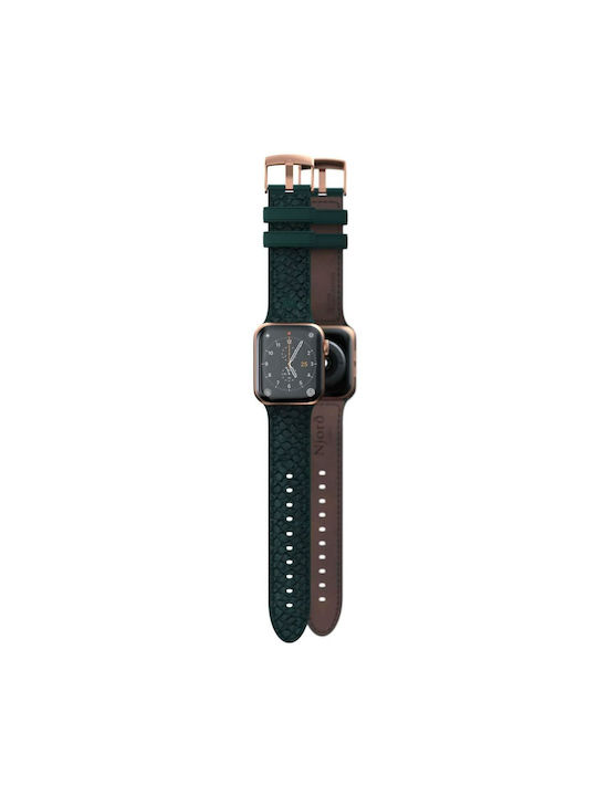 Njord Jord Strap Leather Dark Green (Apple Watch 38/40/41/42mm) SL14112