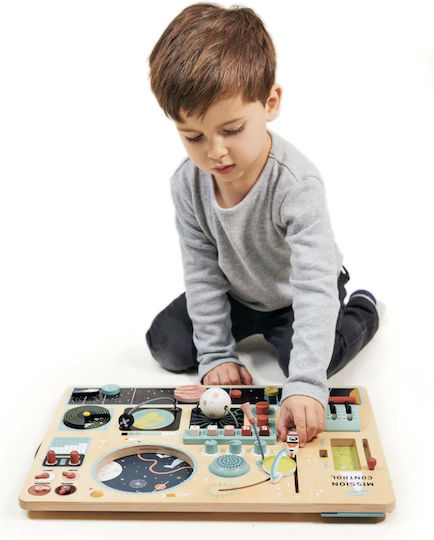 Tender Leaf Toys Διαστημικός Σταθμός Lernspiel Wissen aus Holz für 3+ Jahre alt Jahre
