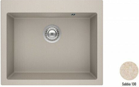 Crown Quadra Q-60 6760 Ένθετος από Συνθετικό Γρανίτη Μ60xΠ50cm