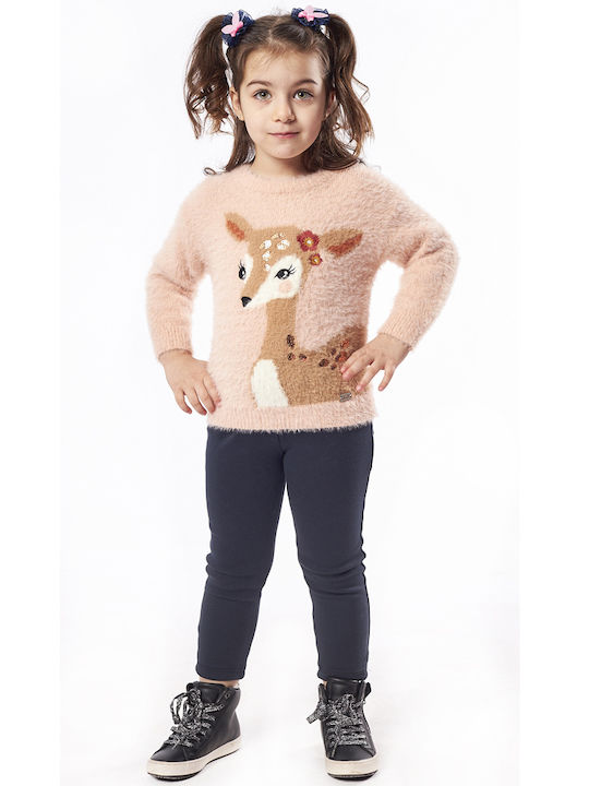 Εβίτα Kids Legging Long Navy Blue