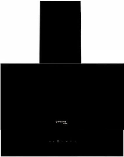 Pyramis Ecoline Livelo Απορροφητήρας Καμινάδα 60cm Μαύρος