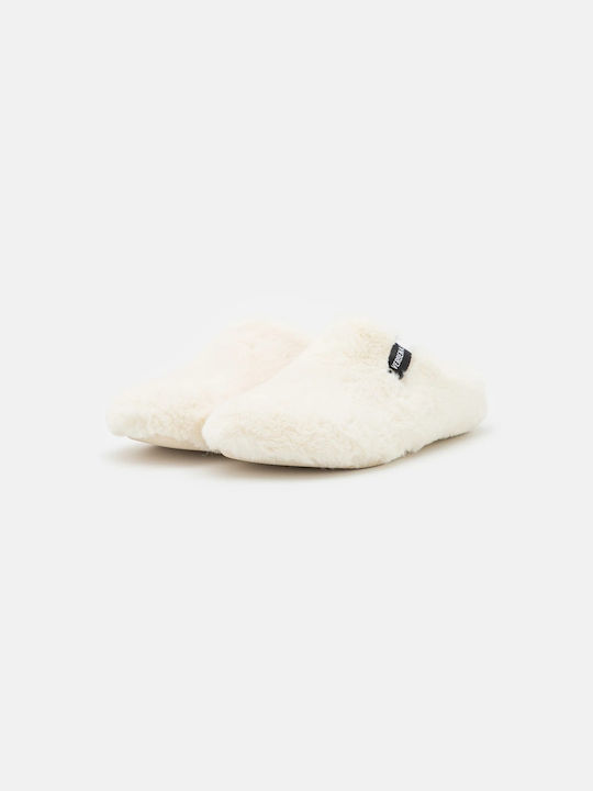 Women's fur slippers Verbenas York Groseto Beige-04