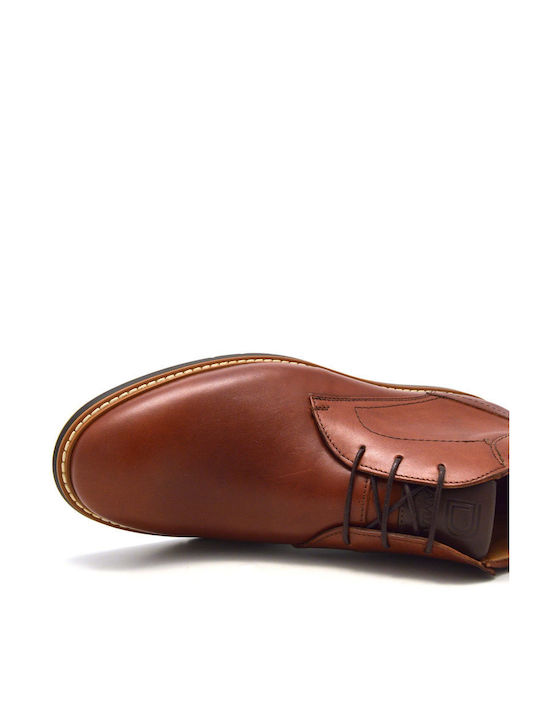 Leather Tabac Brown Men's Boots Anatomical