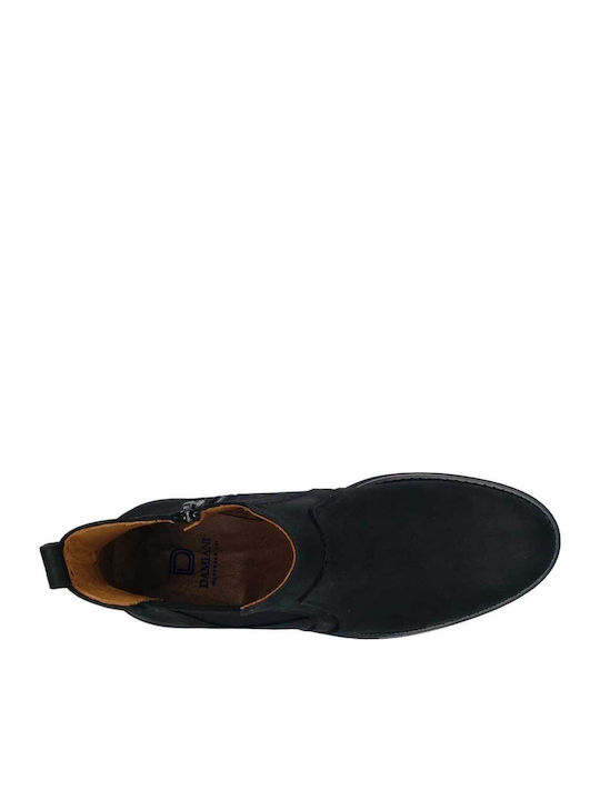 Piele Negru Ghete Chelsea Anatomic
