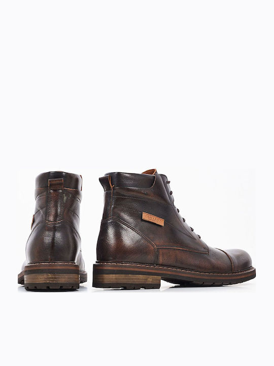 Leder Braun Stiefel