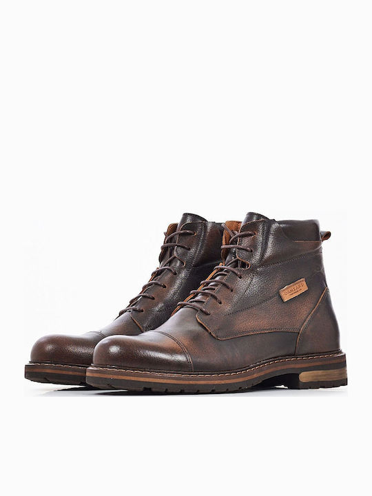 Leder Braun Stiefel
