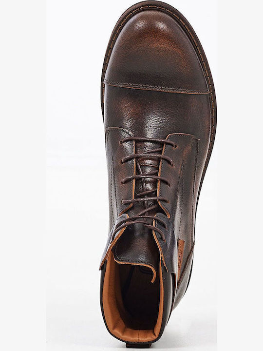 Leder Braun Stiefel