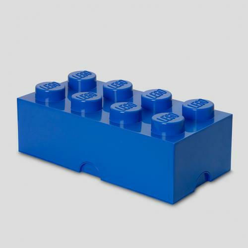 LEGO din Plastic 8-Stud Albastru 50x25x17cm 1buc