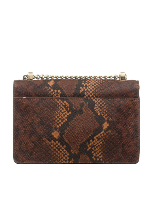 Elissa Damen-Schultertasche aus Leder Chestnut