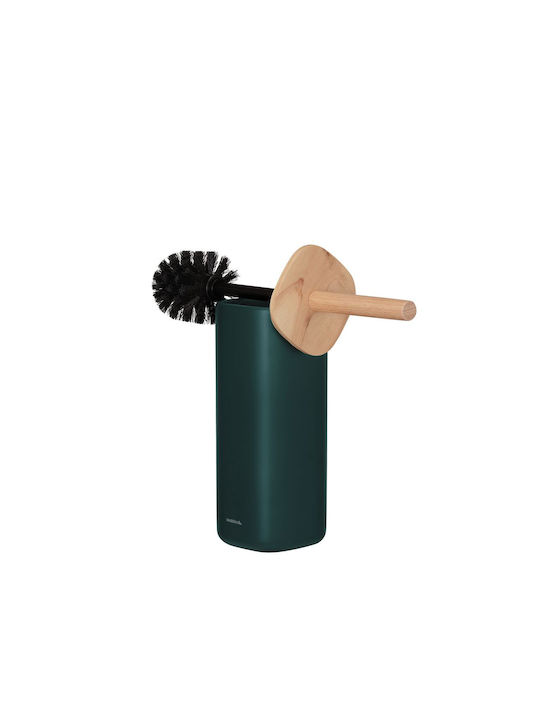 Sealskin Mind Metallic Toilet Brush Dark Green