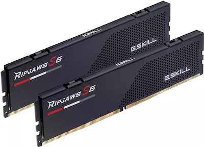 G.Skill Ripjaws S5 32GB DDR5 RAM mit 2 Modulen (2x16GB) und Geschwindigkeit 6000 für Schreibtisch