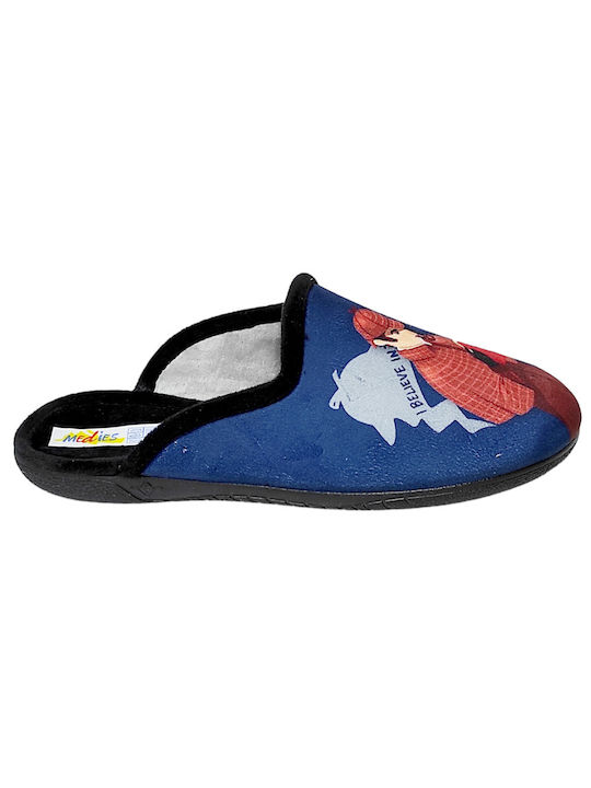 MEN'S SLIPPER MEDIES AC10440M BLUE