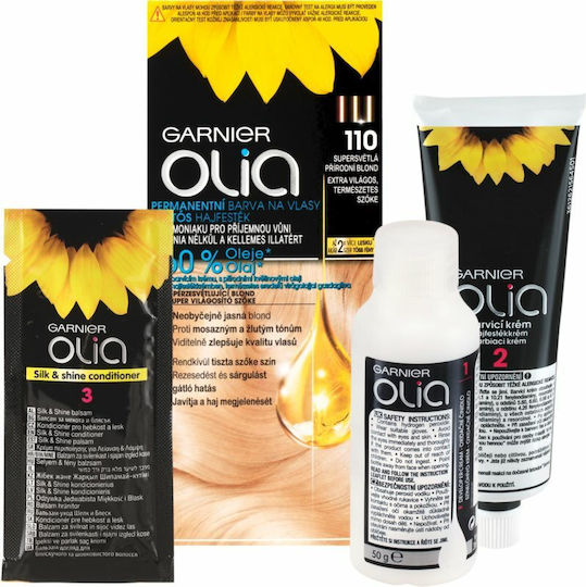 Garnier Olia Βαφή Μαλλιών Χωρίς Αμμωνία 110 Υπέρξανθο Φυσικό 60gr