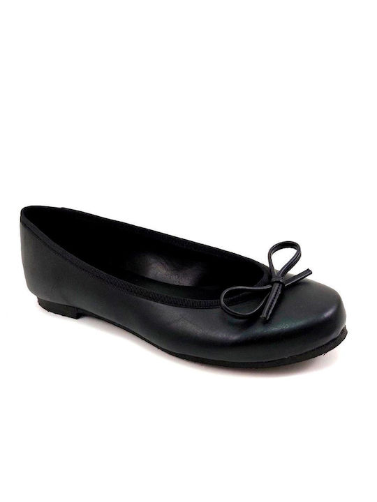 BALLARINES BLACK WITH FIONGACI - Black