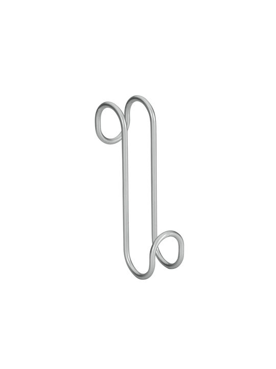 Metaltex 403800 Haken Badezimmer Einzeln Silber
