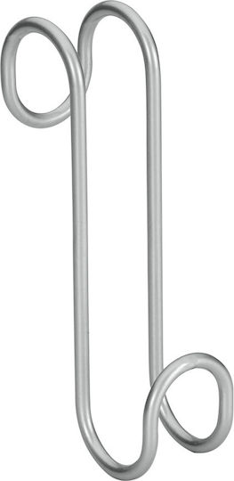 Metaltex 403800 Haken Badezimmer Einzeln Silber
