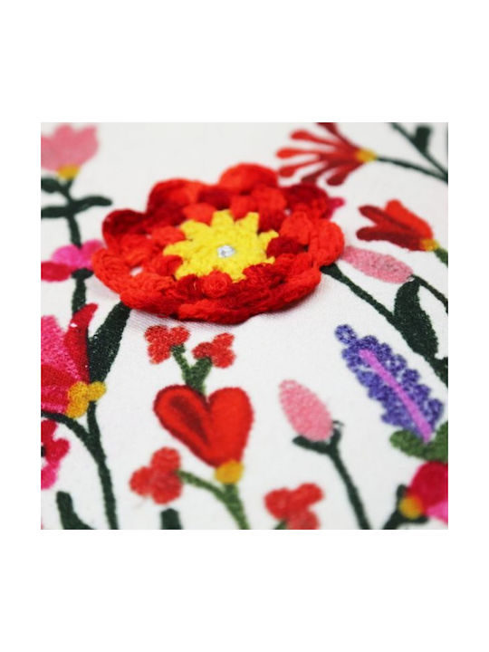 Synchronia Sofa Cushion 100% Cotton Ecru 45x45cm