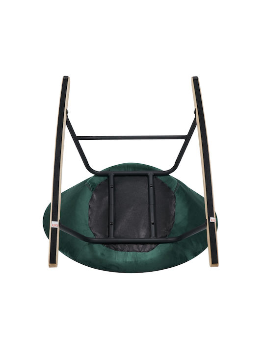 Aiden Fotoliu Balansoar Catifelat Cypress 73.5x85x73cm