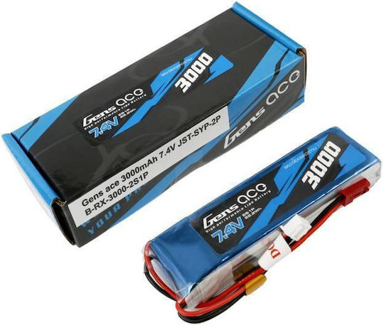 Gens Ace Ace Classic Μπαταρία Li-Po 7.4V 3000mAh 1C 2S για Τηλεκατευθυνόμενο