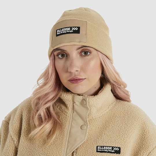 Pompea Beanie Beanie Knitted in Beige color