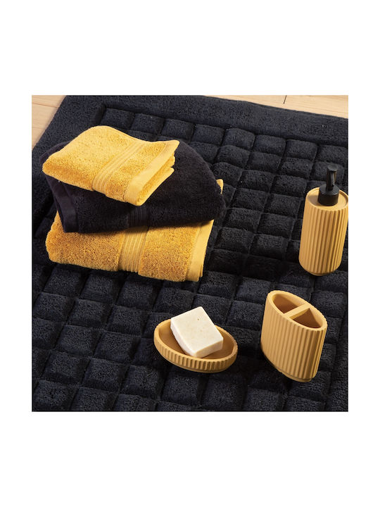 Nef-Nef Homeware Venice Επιτραπέζια Σαπουνοθήκη Πέτρινη Κίτρινη