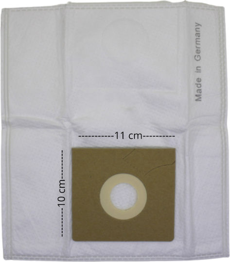 Euro Filter Y4s Vacuum Cleaner Bags 5pcs Compatible with Vacuum Cleaner Delonghi / Hobby / Izzy / Juro-Pro / Singer