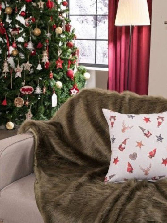 Teoran Christmas Decorative Pillow Hilden Rectangular Multicolour 30x50cm