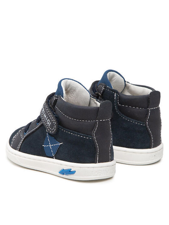 Primigi Kids Suede Boots Navy Blue