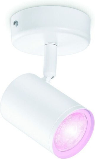 WiZ Single Spot with Socket GU10 in White Color