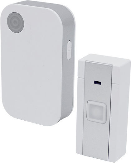 Elmark Wireless Doorbell with Batteries, 36 Melodies Visual Signal