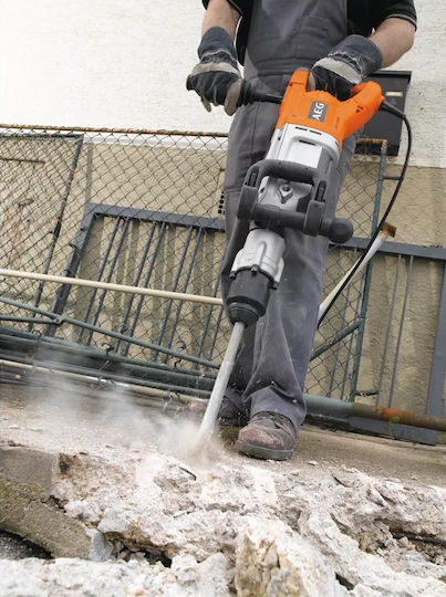 AEG Tools PM 10E Κρουστικό Κατεδαφιστικό Ρεύματος 1600W με Υποδοχή SDS Max 4935412418