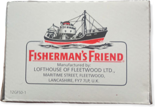 Fisherman's Friend Lozenges 12x25g for Dry and Productive Cough Sugar Free Eucalyptus Menthol 300g 12pcs