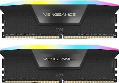 Corsair Vengeance AMD EXPO 32GB DDR5 RAM με 2 Modules (2x16GB) και Ταχύτητα 5600 για Desktop