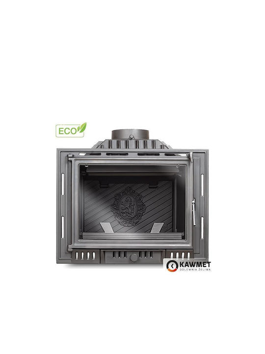 Kawmet W6 Eco Wood Fireplace Insert with Straight Window 10.1kW