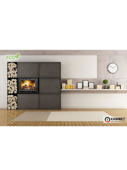 Kawmet W6 Eco Wood Fireplace Insert with Straight Window 10.1kW