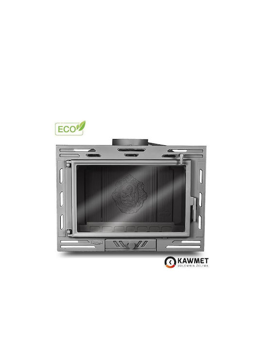 Kawmet W9 Eco Șemineu cu inserție Lemn 9.8kW Drept cu o ușă care se deschide