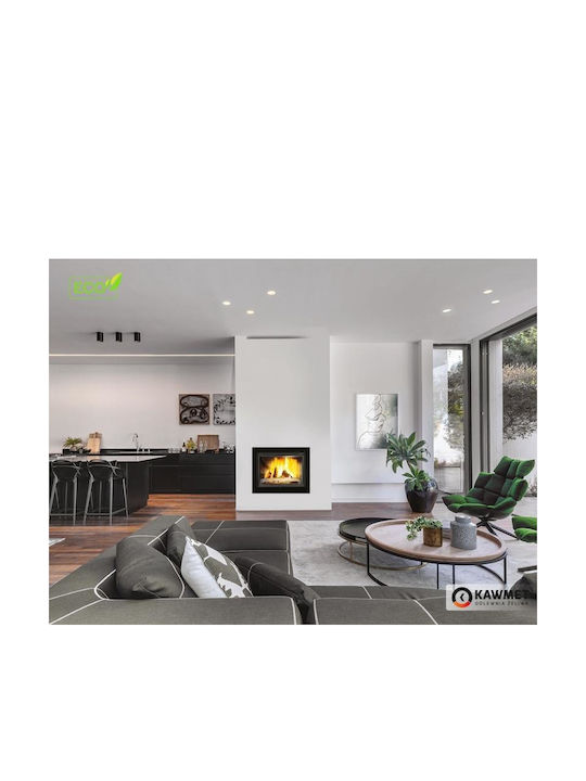 Kawmet W17 Eco Kaminofen Holz 12.3kW Gerade mit einer zu öffnenden Tür