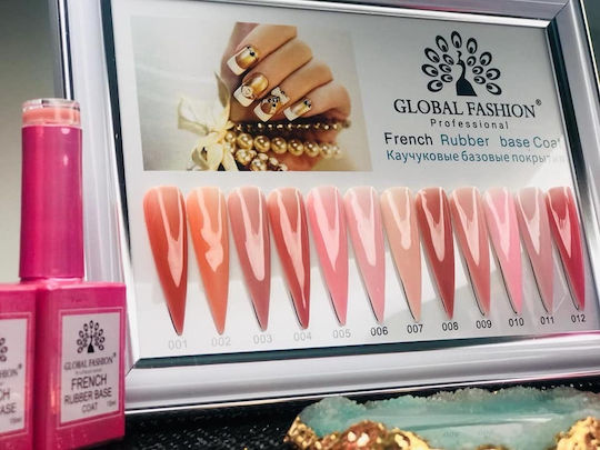 Global Fashion 8100 Grundierung für Gel-Nagellacke Gummi 15ml