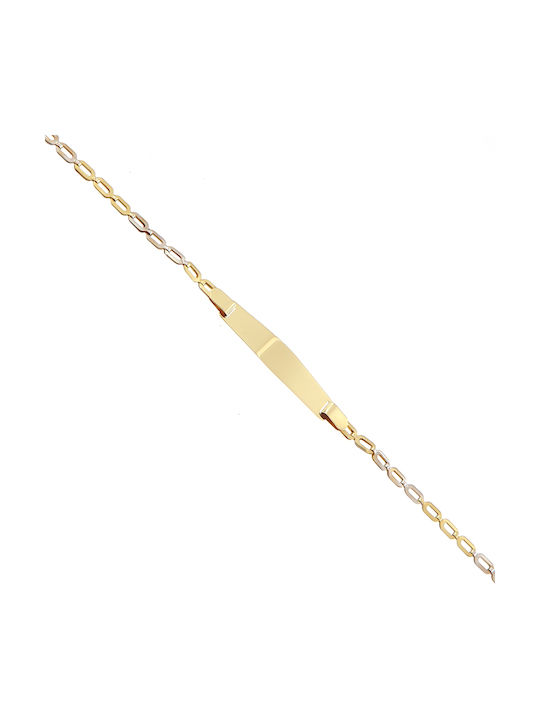 Identitate Minimal Gold și White Gold 14K PTD2205