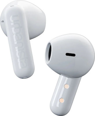 Urbanista Copenhagen Earbud Bluetooth Handsfree Căști cu Rezistență la Transpirație și Carcasă de Încărcare Pure White