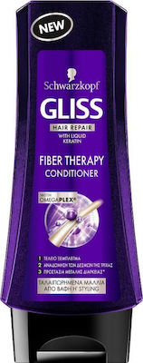 Schwarzkopf Μάσκα Μαλλιών Gliss Fiber Therapy Hair για Επανόρθωση 300ml