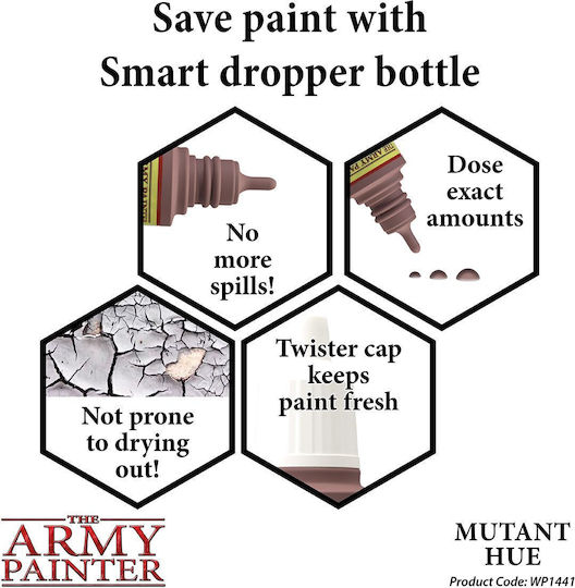 The Army Painter Warpaints Χρώμα Μοντελισμού Mutant Hue 18ml