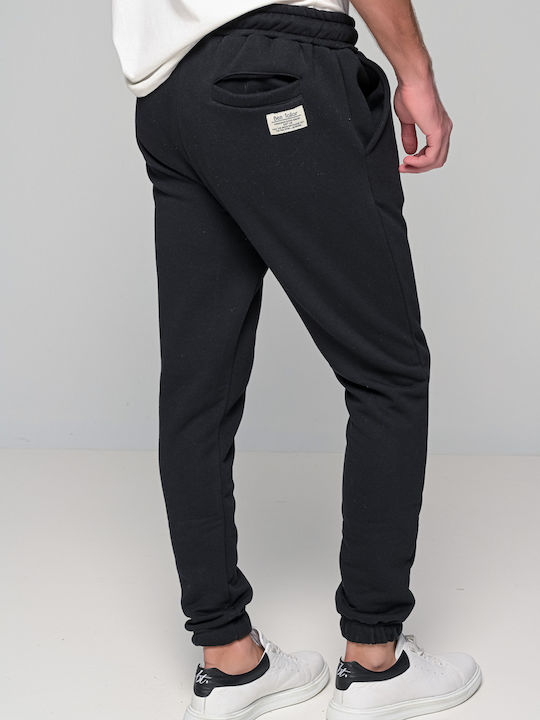 Ben Tailor Men's Sweatpants with Rubber Black