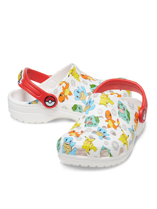 Classic Pokemon Papuci De Plajă Pentru Copii Anatomici Sabot Multicolori