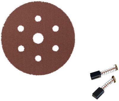Krausmann 9173 Έκκεντρο Τριβείο 125mm Ρεύματος 350W με Σύστημα Αναρρόφησης